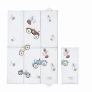 Ceba Baby - Saltea de infasat, Pliabila, 60 x 40 cm, Retro Cars BYNW-305-000-640