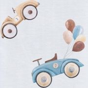 Ceba Baby - Saltea de infasat, Pliabila, 60 x 40 cm, Retro Cars BYNW-305-000-640