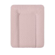 Ceba Baby - Salteluta de infasat, Moale, Fara ftalati, 70x50 cm, Carouri Roz BYNW-143-079-129