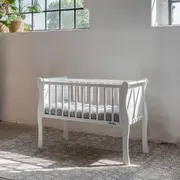 Patut Balansoar, Co-sleeping Din Lemn, Noble Alb 90 X 40 Cm Pjbcribnoblewskids