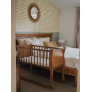 Patut Balansoar, Co-sleeping Din Lemn, Noble Vintage 90 X 40 Cm Pjbcribnobleskids