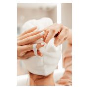 Prosop Turban Din Bambus Pentru Mamici Si Copii ,   Sepia Rose Pjb484066-8995