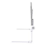 Bariera de siguranta rabatabila pentru pat, Momi Lexi, Light Grey KRTAKCE00022