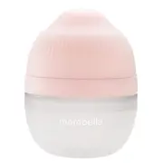 Biberon Anticolici Mombella Breast-Like, 120ml, Tetina S flux lent, 100% Silicon, Old Roze KRT8138