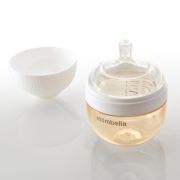 Biberon Anticolici Mombella Breast-Like, 120ml, Tetina S flux lent, PPSU, Ivory KRT8140