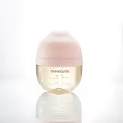 Biberon Anticolici Mombella Breast-Like, 120ml, Tetina S flux lent, PPSU, Old Roze KRT8142