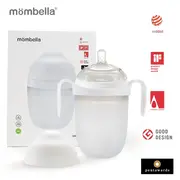 Biberon Anticolici Mombella Breast-Like, 300ml, Tetina 360° XL Flux Consistent, 100% Silicon, Ivory KRT8162