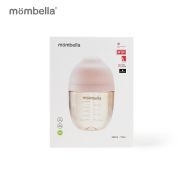 Biberon Anticolici Mombella Breast-Like, 300ml, Tetina 360° XL Flux Consistent, PPSU, Old Roze KRT8165