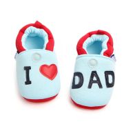 Botosei bleu - i love dad (marime disponibila: 3-6 luni (marimea 18 incaltaminte)) mdd0381-2-p29.3-6 luni (marimea 18 incaltaminte)