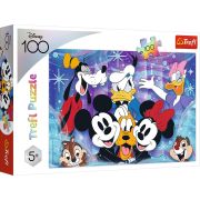 PUZZLE TREFL DISNEY 100 PRIETENII FERICITI VIV16462