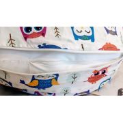 Perna pentru alaptare, 100% Bumbac, 60X60 cm, Eko - Owls KRT133577