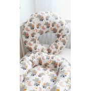 Perna pentru alaptare, 100% Bumbac, 60X60 cm, Eko - Pink KRT133553