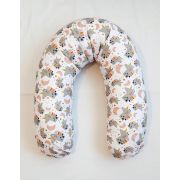 Perna pentru gravida, Fibre din silicon, 180 cm, Eko - Pink KRT133485