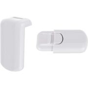 Set 4 sisteme de siguranta pentru sertare si dulapuri, 7.5x4 cm Malatec MY6832 BBJMY6832_Alb