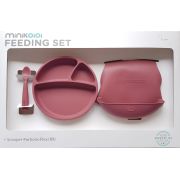Set de hranire BWL II Minikoioi, 100% Premium Silicone – Velvet Rose KRT101070018