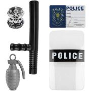 Set politie 10 piese cu vesta, pistol si catuse Toi-Toys TT32648A BBJTT32648A_Initiala
