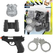 Set politie SWAT 4 piese cu pistol si catuse Toi-Toys TT14150A BBJTT14150A_Initiala