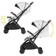Carucior sport pliabil Skiddou Espoo Normandic Dream, ultracompact pentru calatorii, Gri JEMsk_2020013