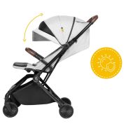 Carucior sport pliabil Skiddou Espoo Normandic Dream, ultracompact pentru calatorii, Gri JEMsk_2020013