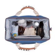 Geanta de infasat Childhome Mommy Bag Signature Indigo ERFCH-CWMBBSCIN