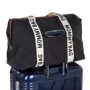 Geanta de infasat Childhome Mommy Bag Signature Negru ERFCH-CWMBBSCBL