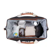 Geanta de infasat Childhome Mommy Bag Signature Negru ERFCH-CWMBBSCBL