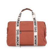 Geanta de infasat Childhome Mommy Bag Signature Ruginiu ERFCH-CWMBBSCRU