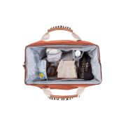 Geanta de infasat Childhome Mommy Bag Signature Ruginiu ERFCH-CWMBBSCRU