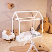 Husa pilota si fata de perna Childhome 100x140 cm, Jerse/Muselina Tedy ERFCH-CCDCJMTB