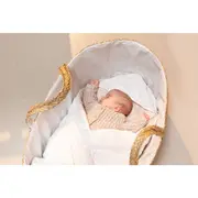 Paturica de infasat Childhome 75x75 cm, Jerse/Muselina Teddy ERFCH-CCSWJMTB