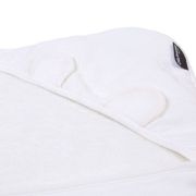 Prosop cu gluga si manusa de baie Childhome 80x80 cm, Muselina/Terry Teddy ERFCH-CCBCJMTB