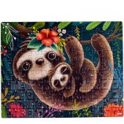 Puzzle Cute sloth, 23x30 cm, 120 piese De.tail DT100-06 BBJDT100-06_Initiala