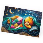 Puzzle Sleeping bear, 32x47 cm, 260 piese De.tail DT200-01 BBJDT200-01_Initiala