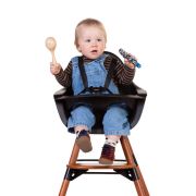 Scaun de masa reglabil in inaltime Childhome Evolu 2 Nuc/Negru ERFCH-CHEVOCHNBL