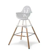 Set picioare cu suport pentru scaun de masa Childhome Evolu Natural/Antracit ERFCH-CHEVOFTNANT