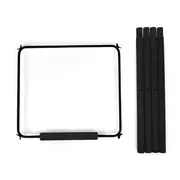 Set picioare cu suport pentru scaun de masa Childhome Evolu Negru ERFCH-CHEVOFTBL