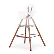 Set picioare cu suport pentru scaun de masa Childhome Evolu Nuc/Negru ERFCH-CHEVOFTFR