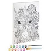 Tablou pictez pe numere - unicorn