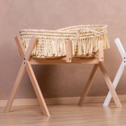 Suport pentru Cos bebe Moise Childhome si Centru de activitati, Lemn Natural ERFCH-TIPMBSN