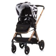 Carucior chipolino elite 3 in 1 black white hubkket02301bw