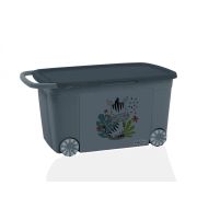 Cutie depozitare jucarii BabyJem, 40x43 cm (Culoare: Bej) JEMbj_8162