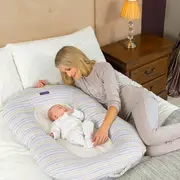 Perna multifunctionala pentru gravide, perna pentru alaptat si salteluta pentru dormit Mum2Me Clevamama 3220 SUPclvm_3220