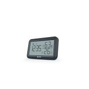 Termometru si higrometru digital de camera, ceas cu alarma, memorie, suport expandabil, negru, AirBi LINE BI1052