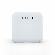 Termometru si higrometru digital de camera, ecran LCD, memorie, suport expandabil cu magnet, alb, AirBi SMILE BI1040