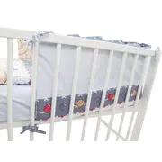 Aparatoare Laterala MyKids Teddy Friends Gri M1 120x60 00009099