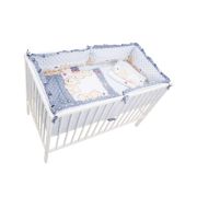 Aparatoare Laterala MyKids Teddy Friends Gri M2 120x60 00008831