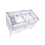 Aparatoare Laterala MyKids Teddy Friends Gri M2 120x60 00008831