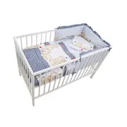 Aparatoare Laterala MyKids Teddy Friends Gri M2 120x60 00008831