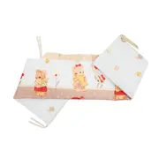 Aparatoare Laterala MyKids Teddy Gradina Maro 120x60 00003818