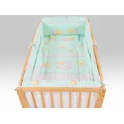 Aparatoare Laterala MyKids Teddy Stelute Turquoise M1 120x60 00005330